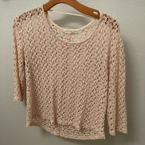 Free People Lace Top